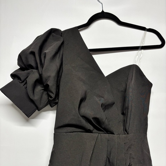 ✨DO+BE Black One-Shoulder Dress Size S - Picture 5 of 14